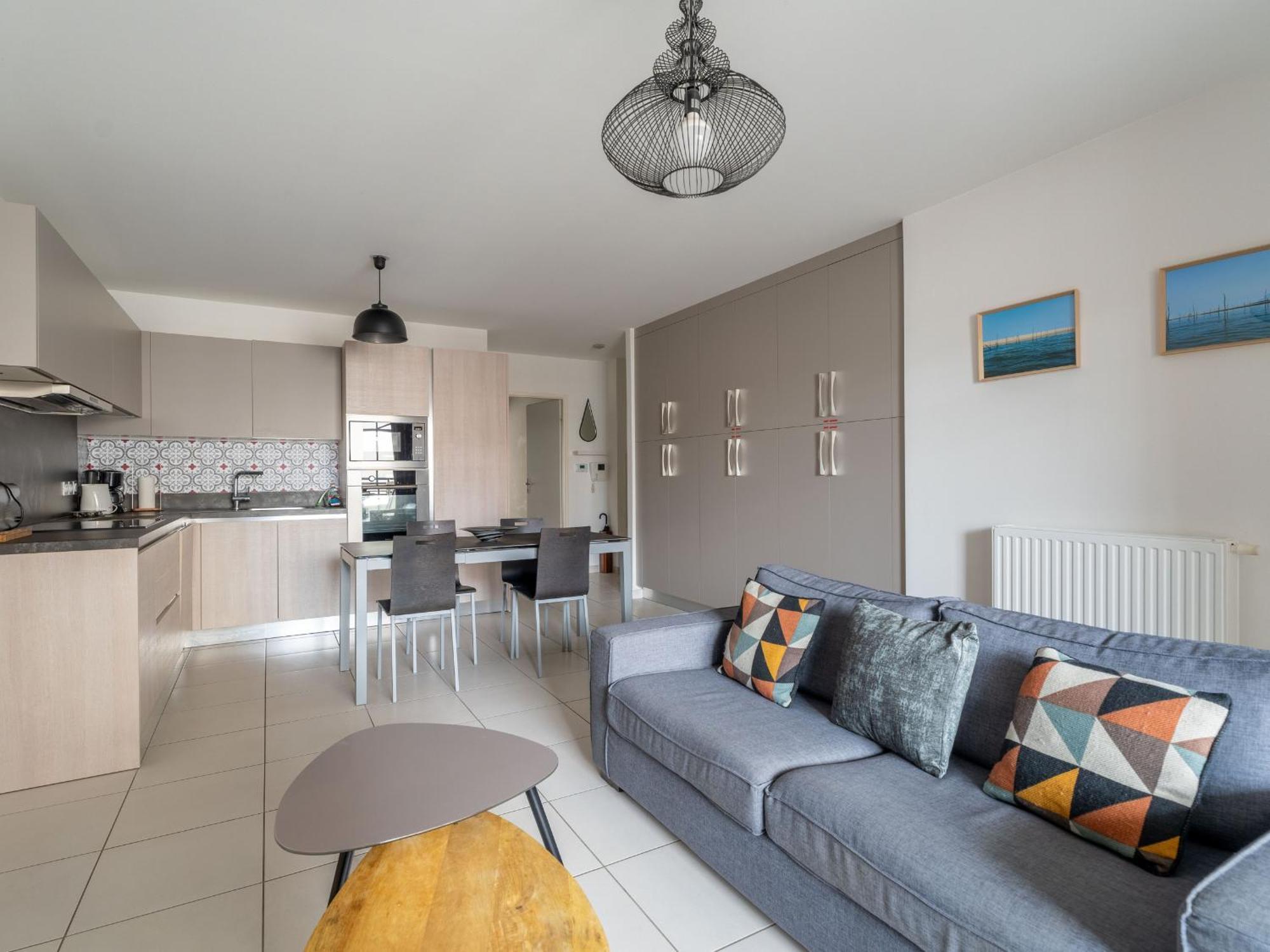 Apartment A Avec 2 Chambres, Parking Prive Et Proche Plages - Fr-1-319-16 Arcachon